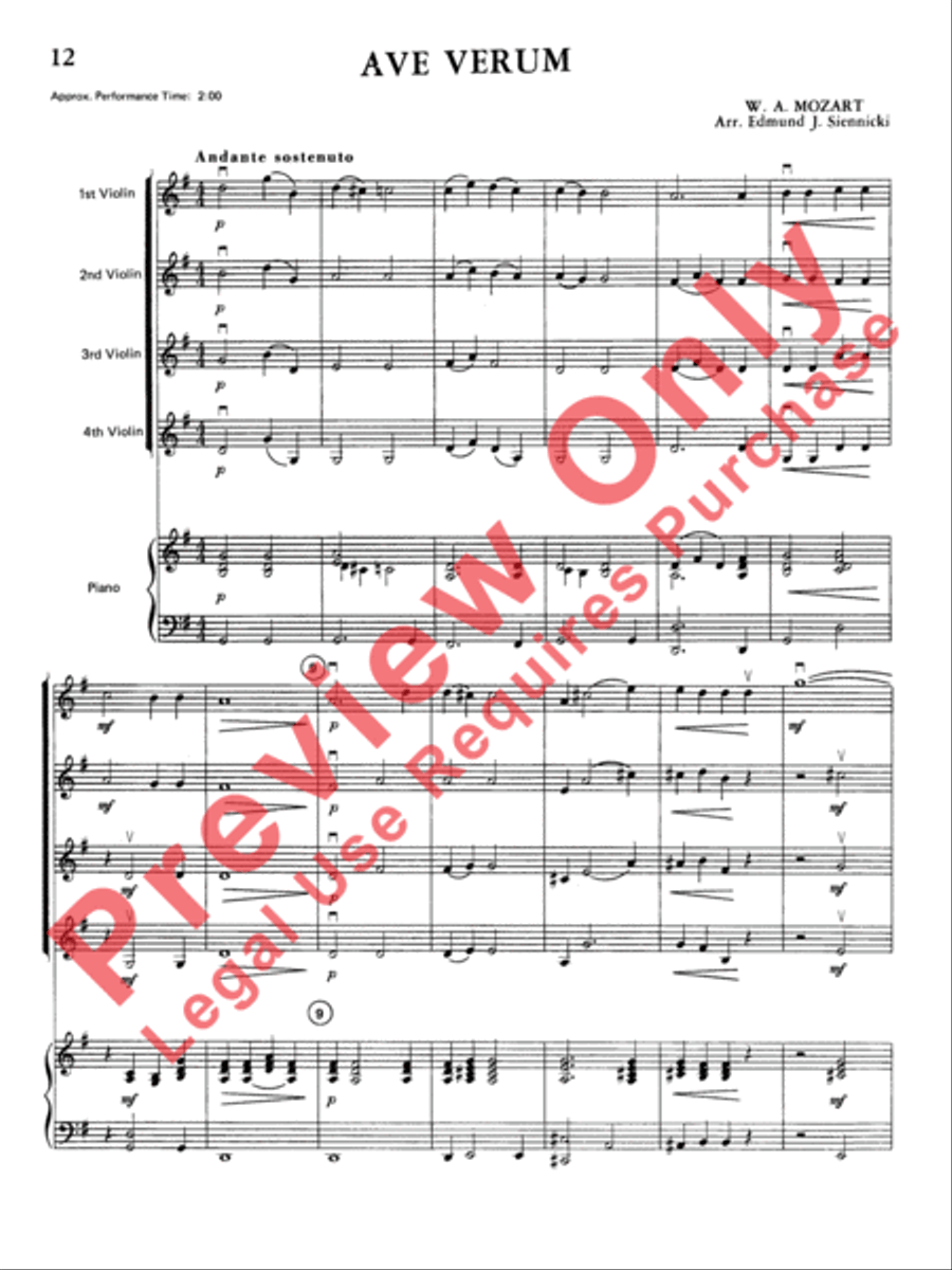 Highland/Etling Violin Quartet Series: Book 1