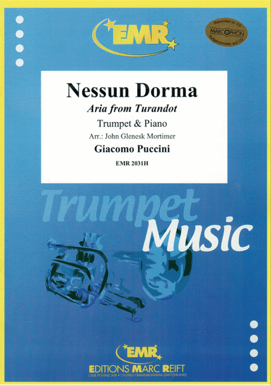 Nessun Dorma Nessun Dorma Cornet scores gallery preview page 1