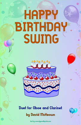 Happy Birthday Swing, for Oboe and Clarinet Duet