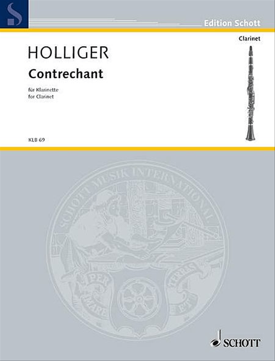 Contrechant Contrechant B-Flat Clarinet scores gallery preview page 1