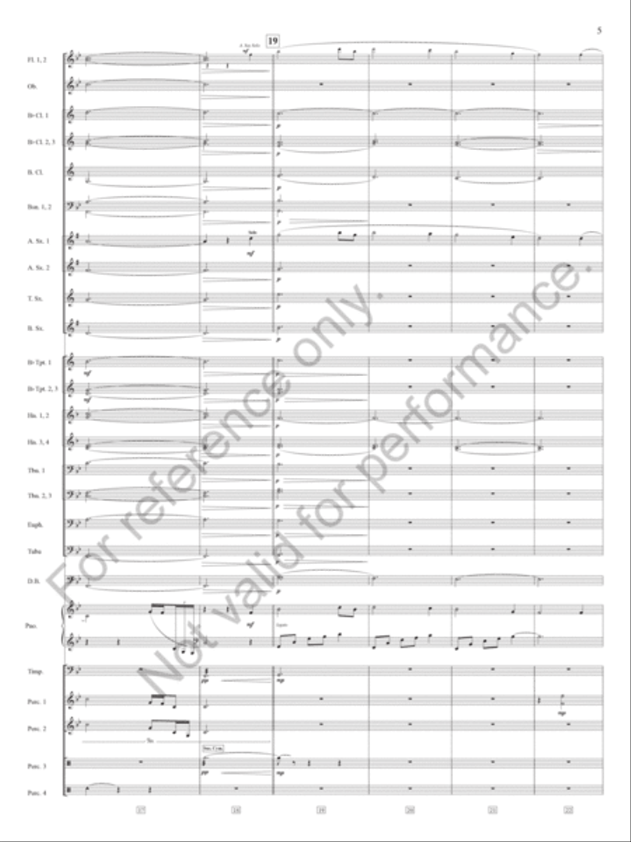How Sweet The Sound How Sweet The Sound Concert Band scores gallery preview page 6