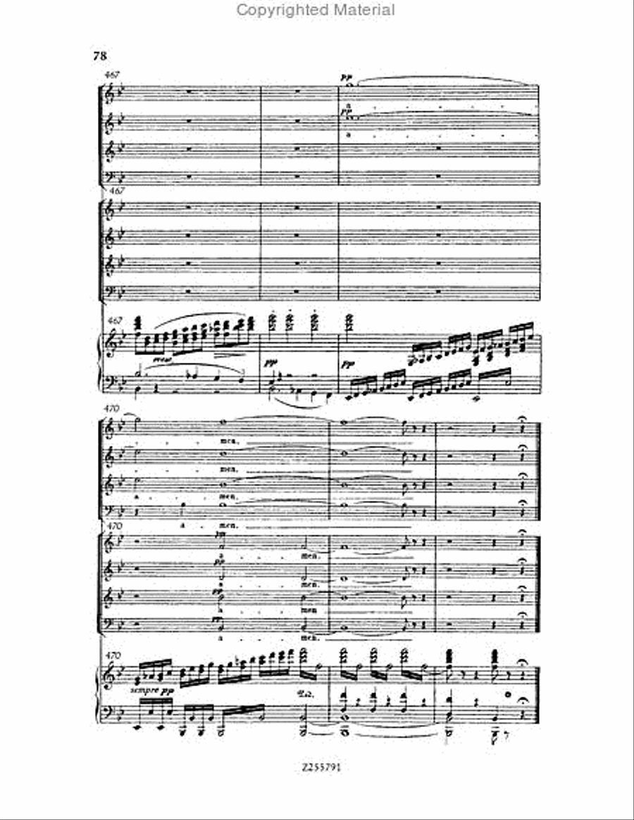 Missa Solemnis, Op.123 Choir scores gallery preview page 78
