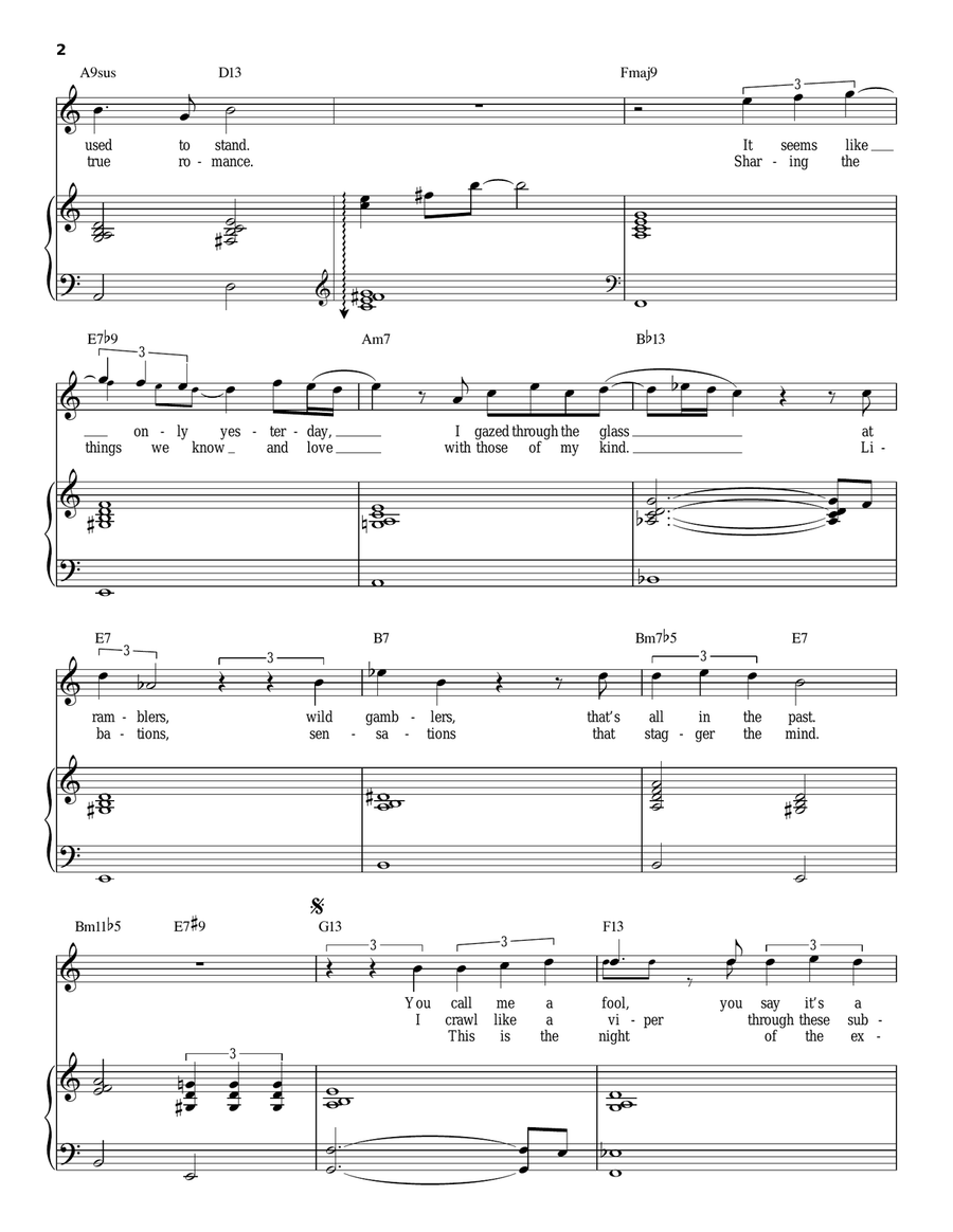 Deacon Blues Deacon Blues Piano, Vocal scores gallery preview page 2
