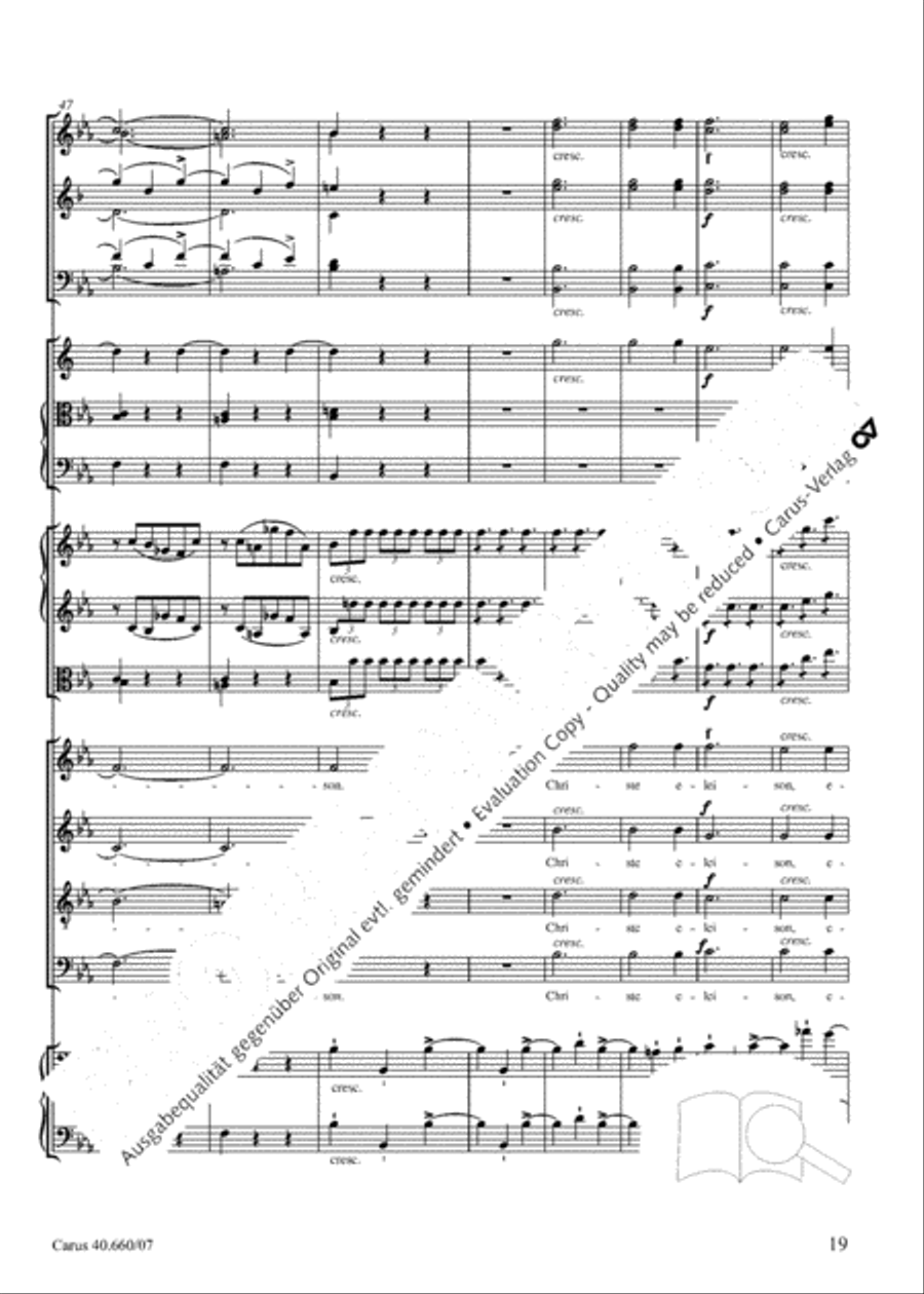 Mass in E flat major (Messe in Es)