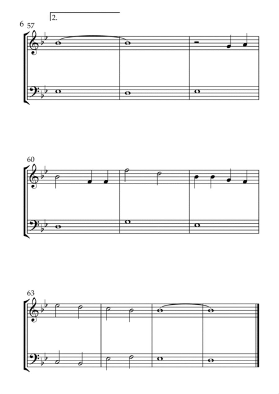 Can You Feel The Love Tonight Woodwind Duet scores gallery preview page 6