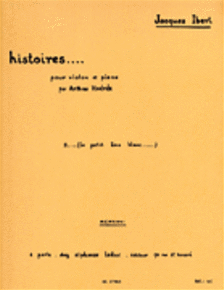 Le Petit Ane Blanc Le Petit Ane Blanc Violin Solo scores gallery preview page 1