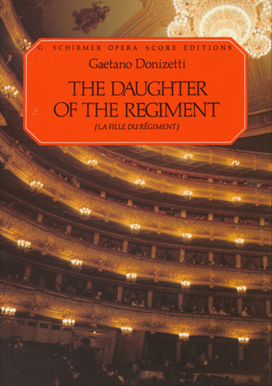 The Daughter of the Regiment (La Fille Du Régiment) Voice scores gallery preview page 1