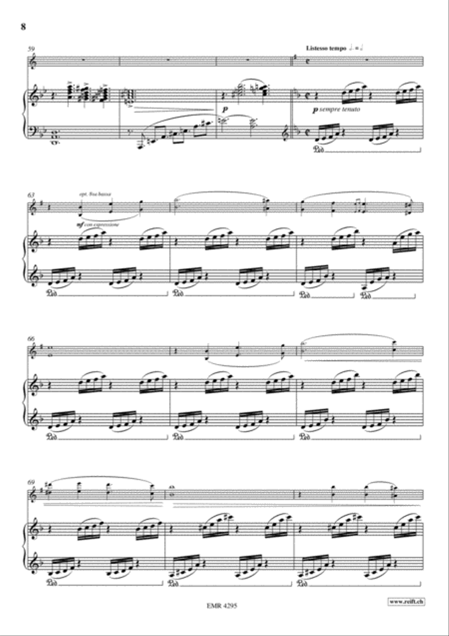 Eastern Dances Euphonium scores gallery preview page 9