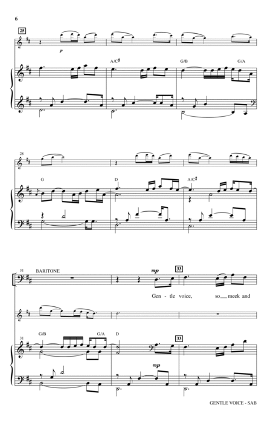 Gentle Voice 3-Part scores gallery preview page 5