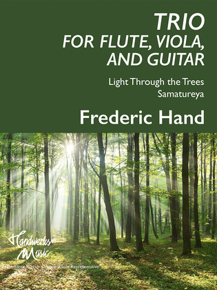 Book cover for Trio for Flute, Viola, and Guitar