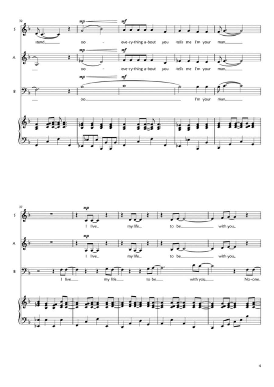 You Got It You Got It 3-Part scores gallery preview page 4