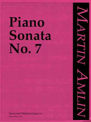 Book cover for Piano Sonata No. 7