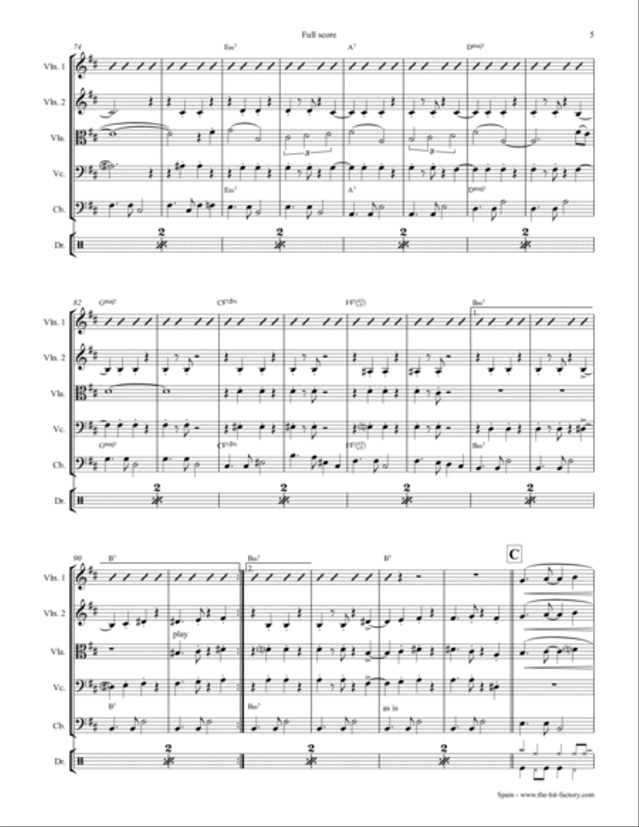Spain String Quintet scores gallery preview page 5