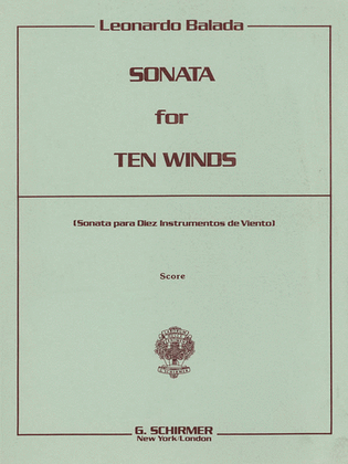 Sonata for 10 Winds