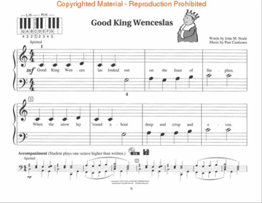 Christmas Piano Solos – Level 1 Piano Method scores gallery preview page 4