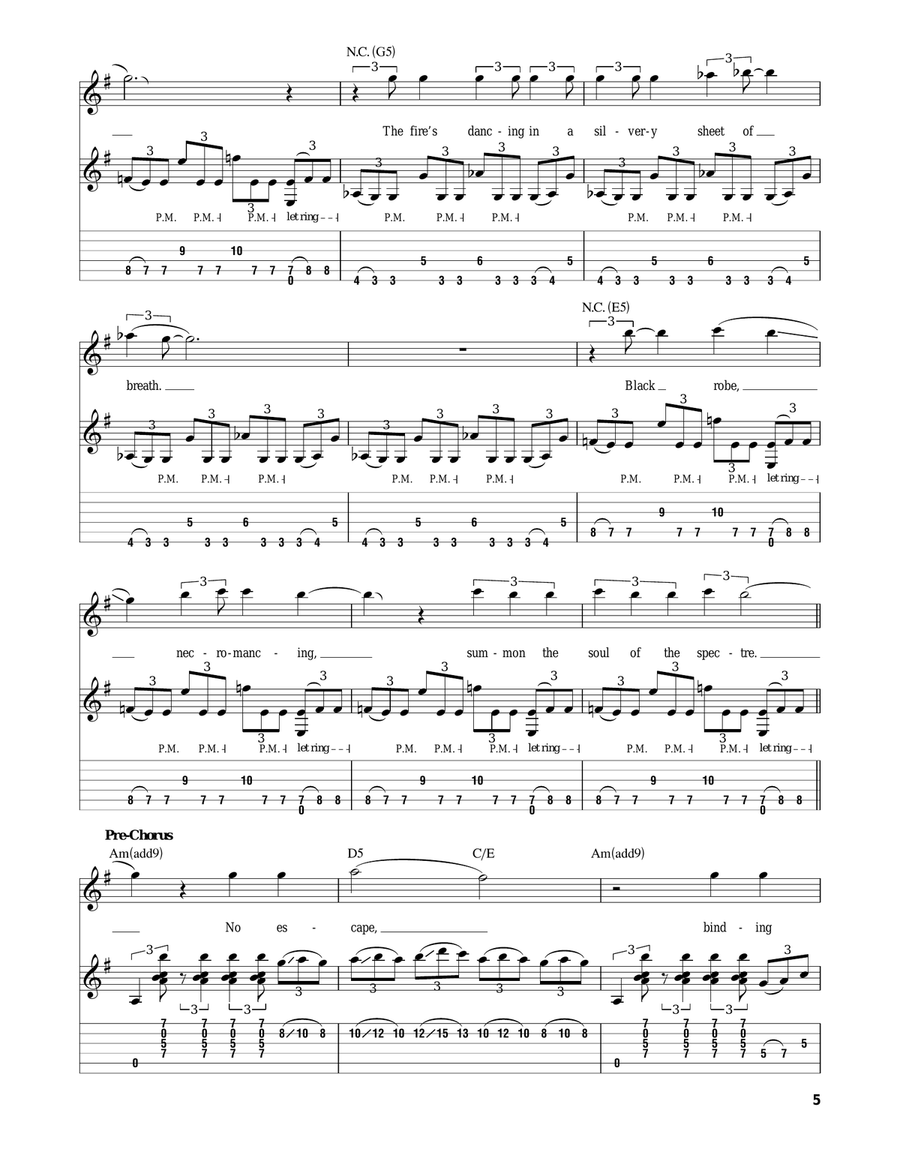 Divinations Divinations Acoustic Guitar scores gallery preview page 5
