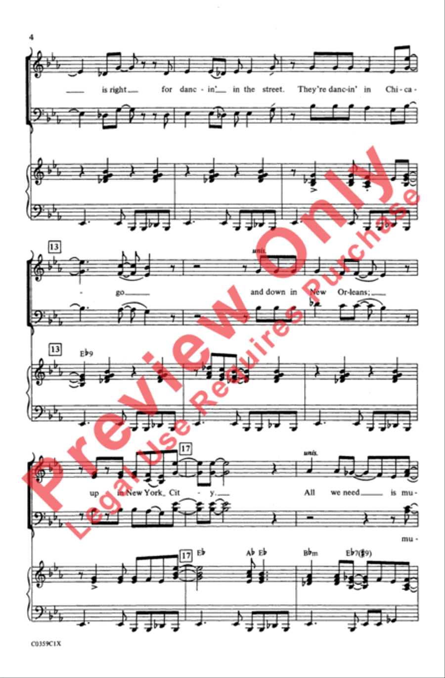 Oh, Happy Day Oh, Happy Day 4-Part scores gallery preview page 4