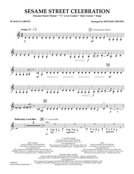 Sesame Street Celebration - Bb Bass Clarinet