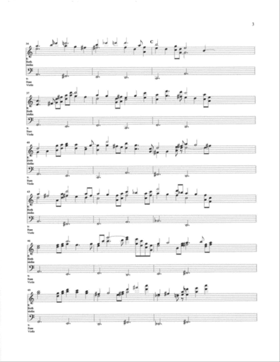 Fantasie fur das Orgel Fantasie fur das Orgel Chamber Orchestra scores gallery preview page 3