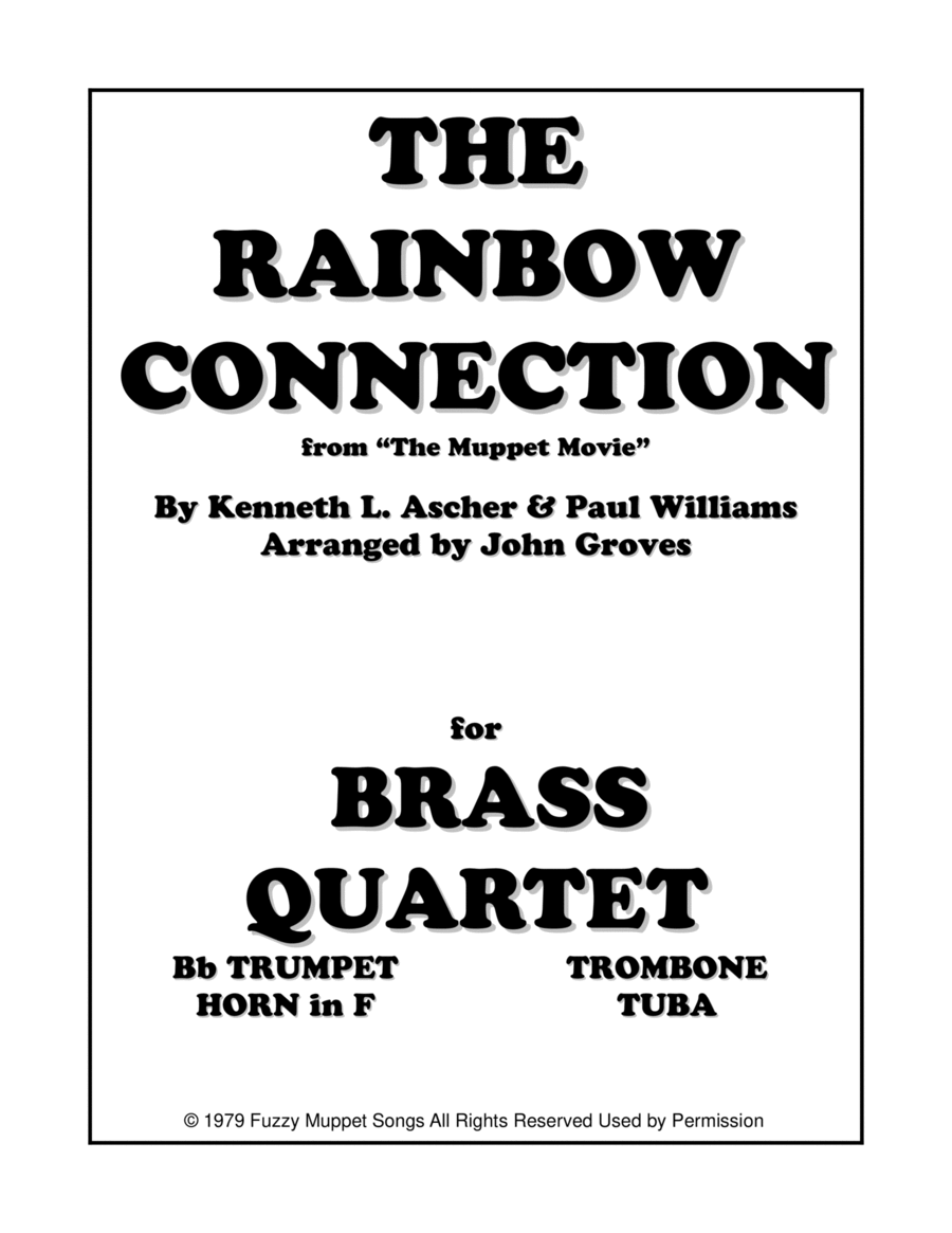 The Rainbow Connection Brass Ensemble scores gallery preview page 1