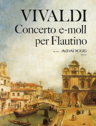 Book cover for Concerto in E minor Op. 44/11