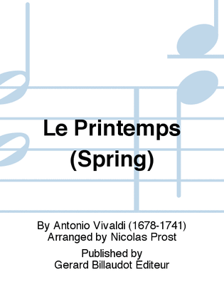 Le Printemps (Spring)