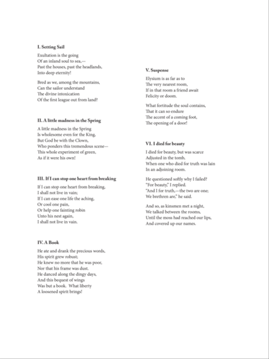 Setting Sail Setting Sail Tenor Voice scores gallery preview page 4