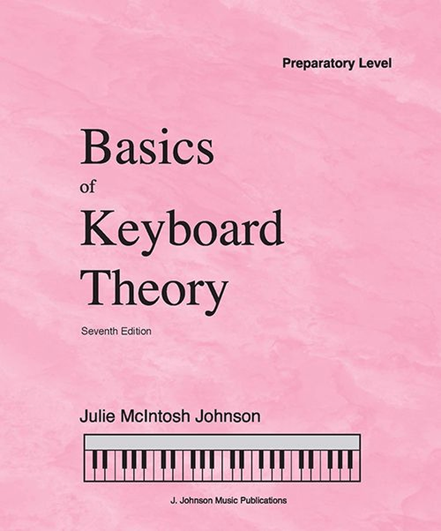 Book cover for Basics of Keyboard Theory: Preparatory Level (beginner)