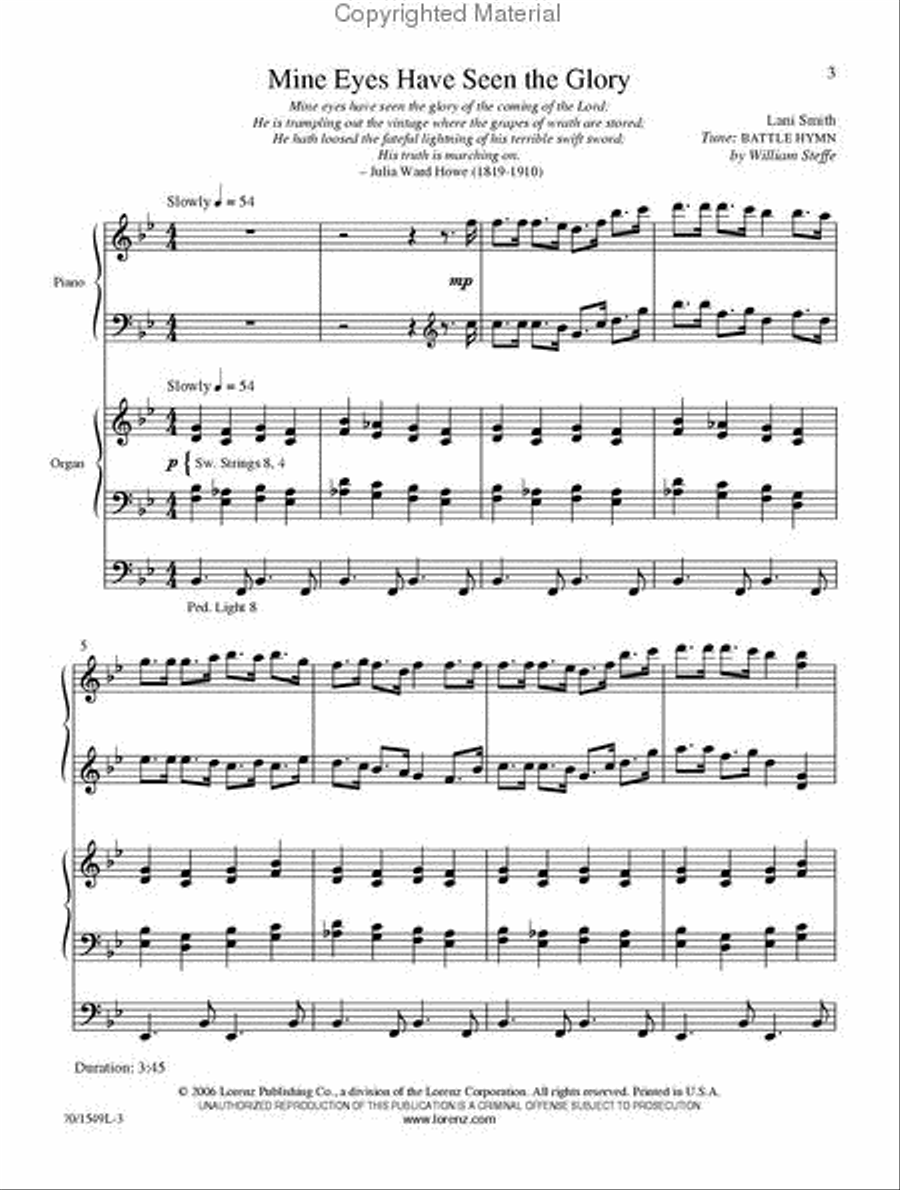 Let Freedom Ring Organ scores gallery preview page 2