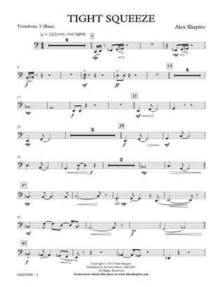 Tight Squeeze - Trombone 3 (Bass)
