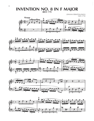 Invention No. 8 In F Major, BWV 779