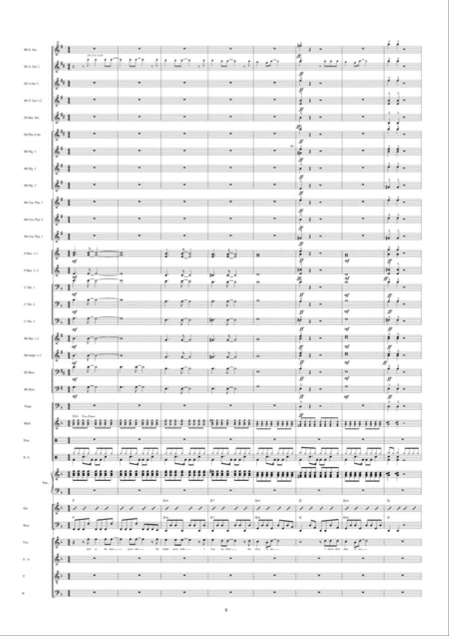 Eloise Fanfare Band scores gallery preview page 10