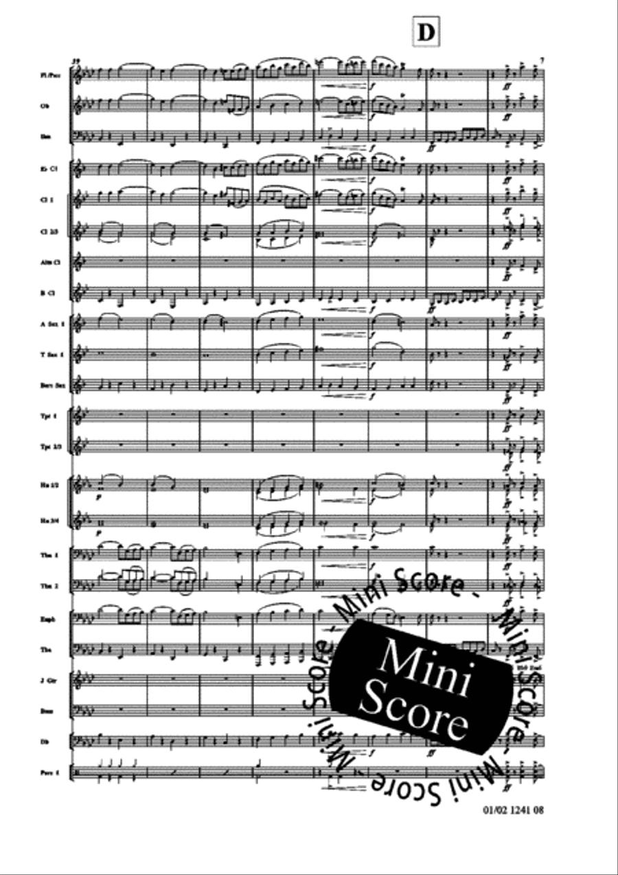 New Baroque Suite Concert Band scores gallery preview page 13