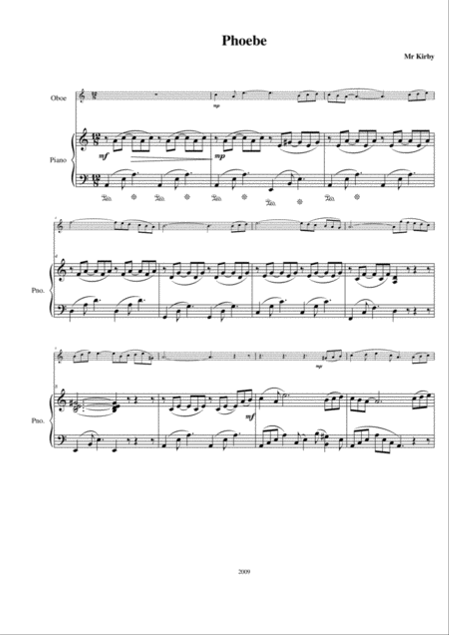 Phoebe - oboe solo