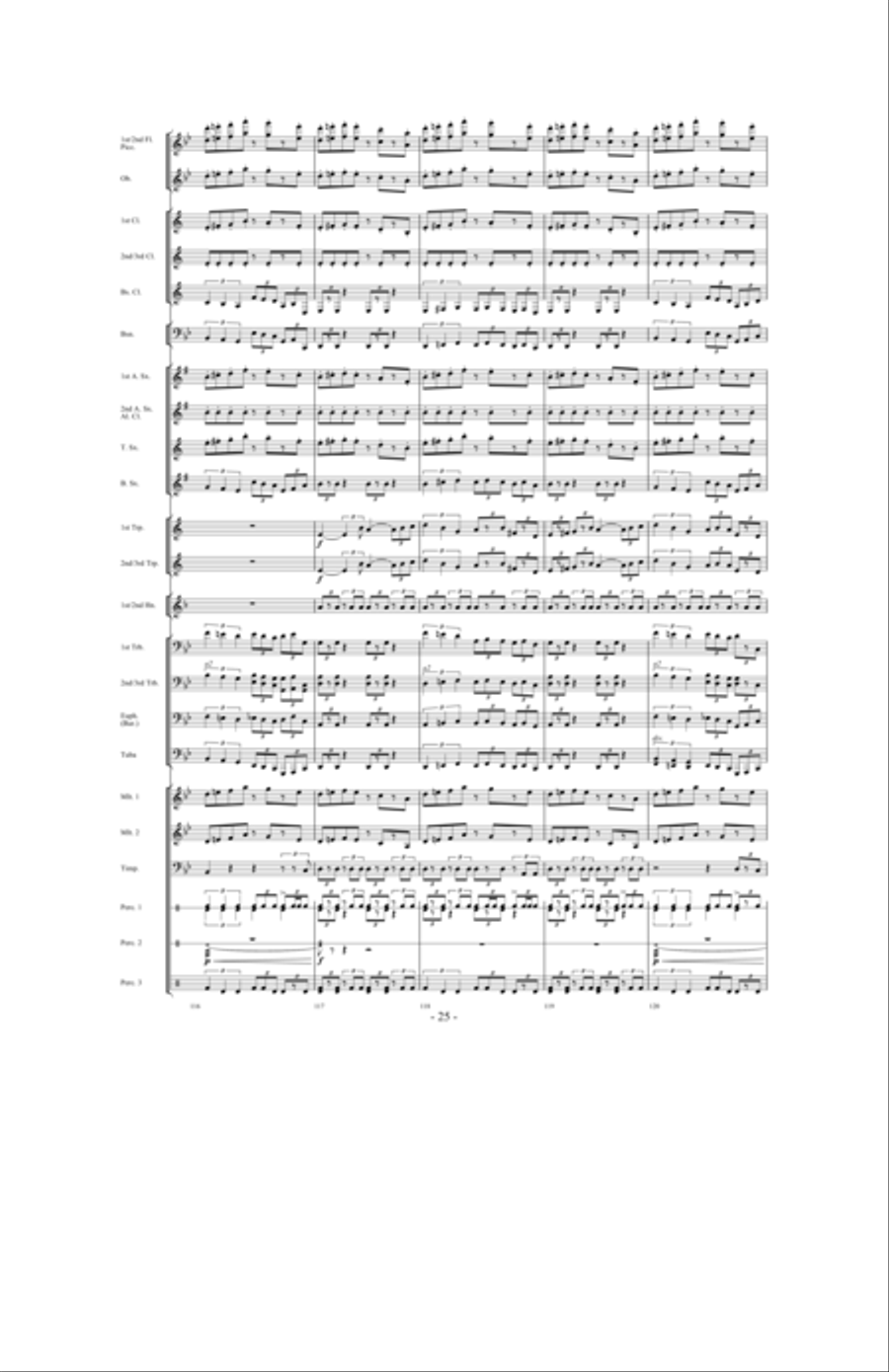 Toward the North Star Toward the North Star Concert Band scores gallery preview page 24