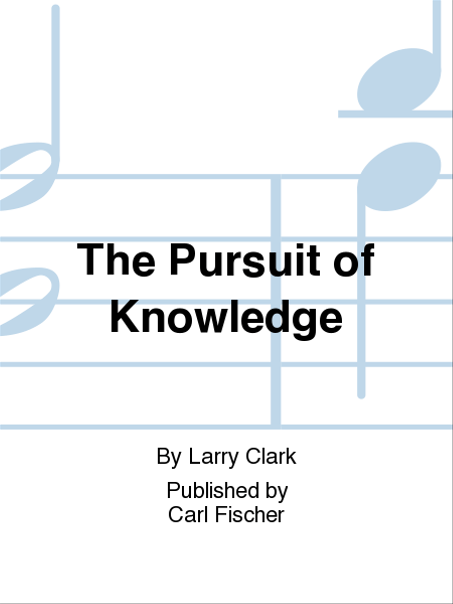 The Pursuit Of Knowledge String Orchestra scores gallery preview page 1