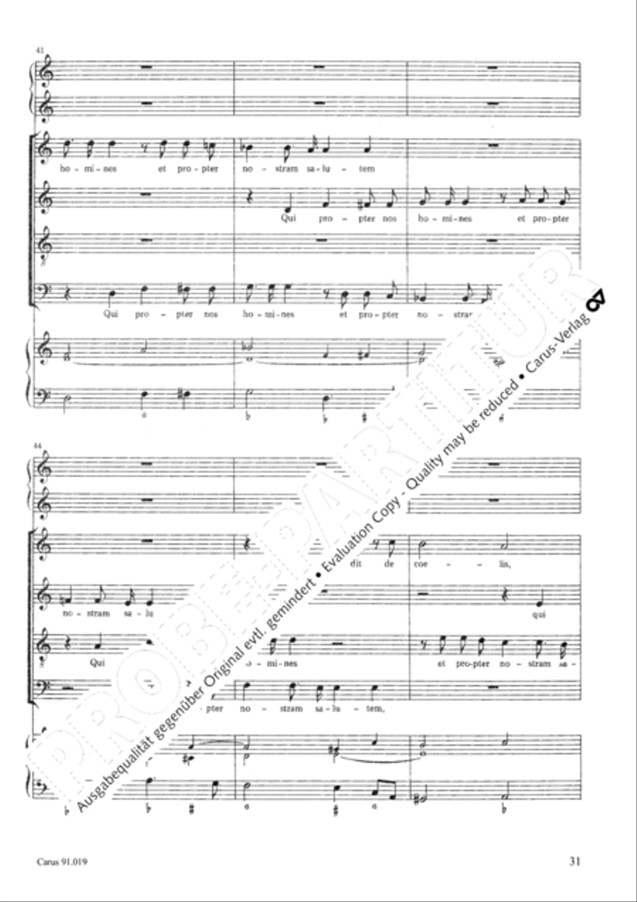 Non sine quare 4-Part scores gallery preview page 34