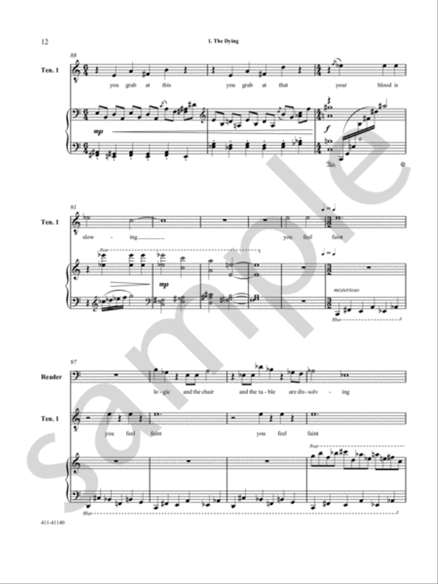 The Tibetan Book of the Dead The Tibetan Book of the Dead B-Flat Clarinet scores gallery preview page 10