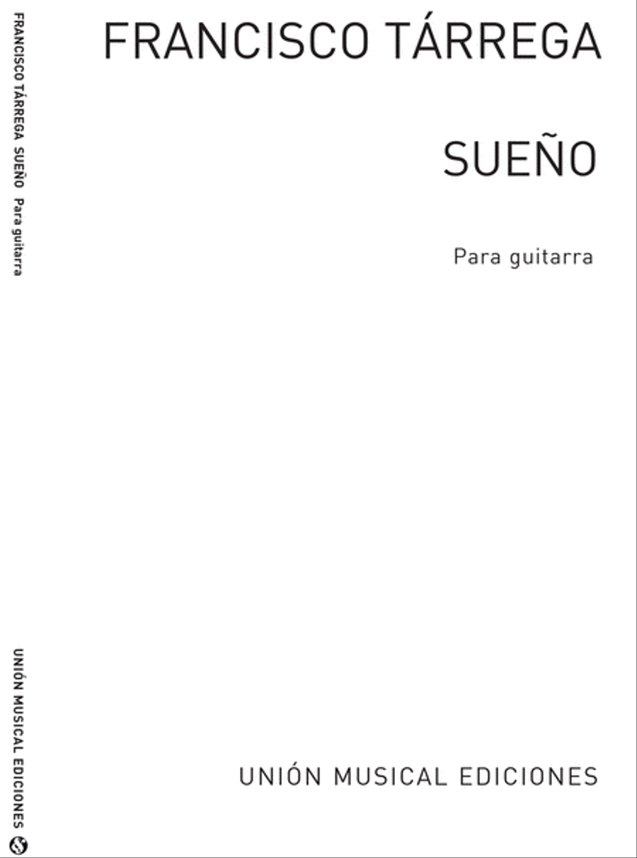 Sueno Tremolo Estudio Classical Guitar scores gallery preview page 1