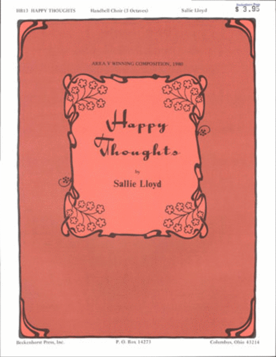 Happy Thoughts by Sallie Lloyd 3-Octaves - Sheet Music