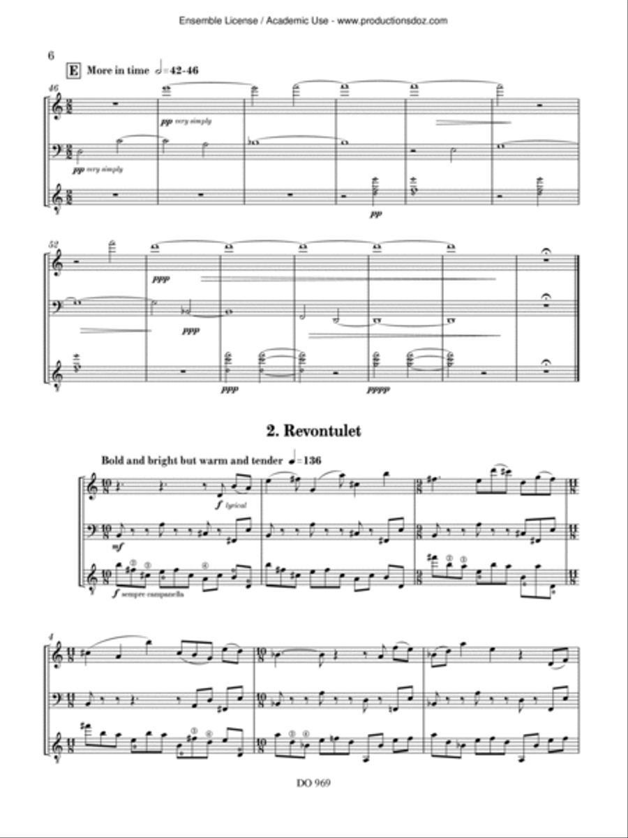 Northern Lights Clarinet scores gallery preview page 6