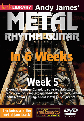 Andy James' Metal Rhythm Guitar in 6 Weeks