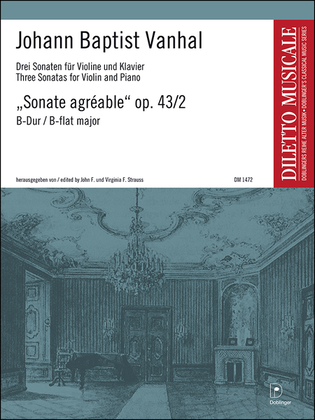 Sonate agreable B-Dur op.43/2