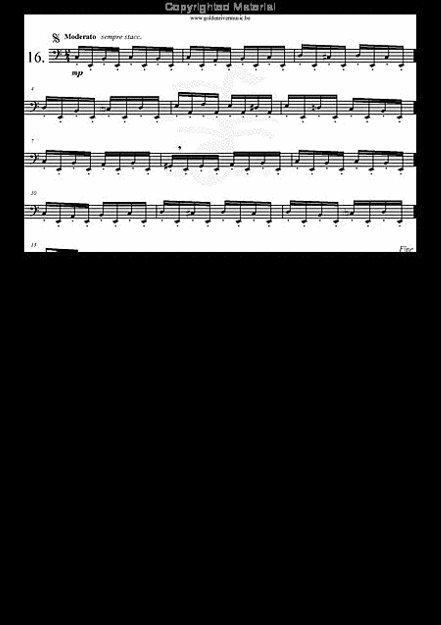 24 Etudes Tuba scores gallery preview page 17
