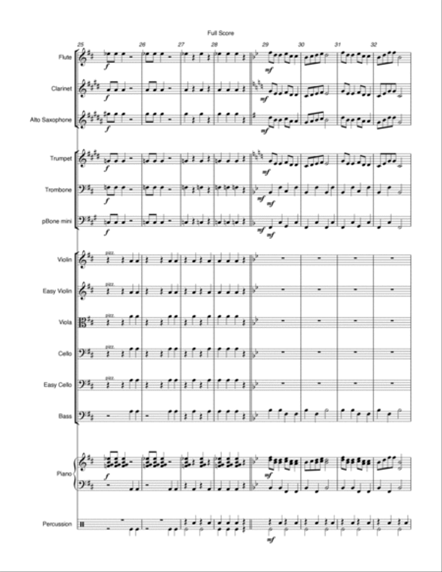 Traffic Jam Full Orchestra scores gallery preview page 4