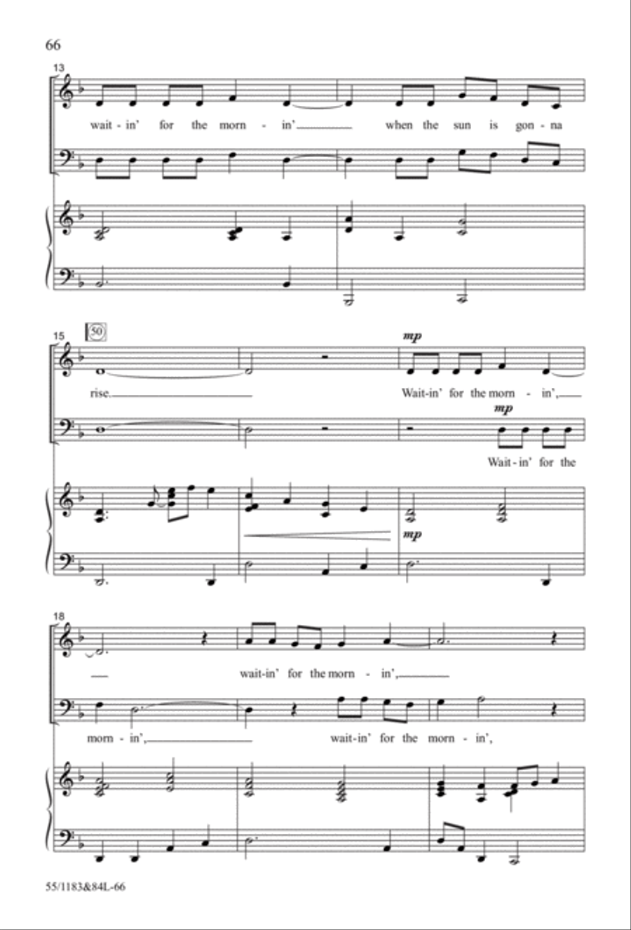 Come to the Cross and Remember 4-Part scores gallery preview page 45