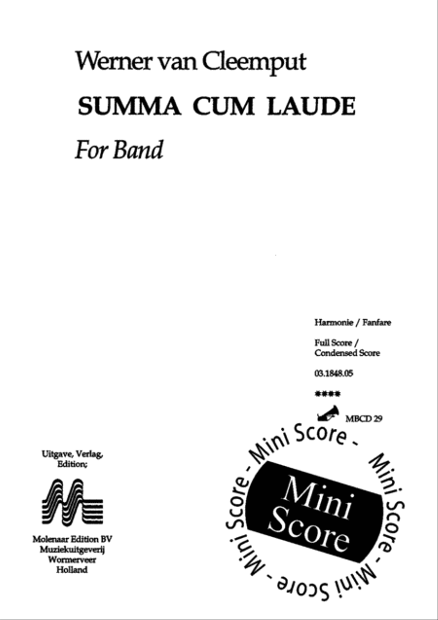 Summa Cum Laude Concert Band scores gallery preview page 3