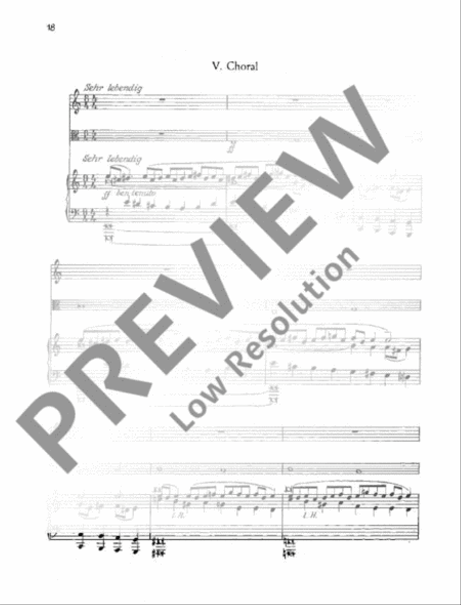 Solo-Cantata Organ scores gallery preview page 19
