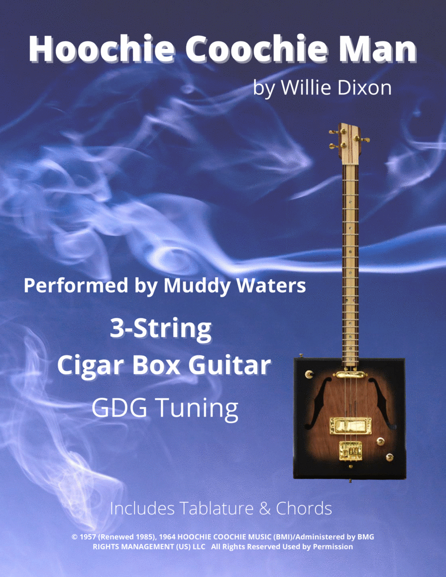 I'm Your Hoochie Coochie Man Guitar Tablature scores gallery preview page 1