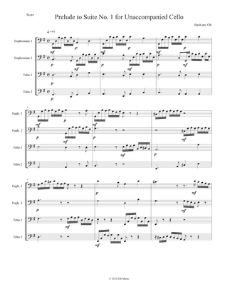 Prelude to Suite No. 1 for Unaccompanied Cello